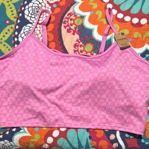 PINK Victoria's Secret Pink Bandeau with Textured Design